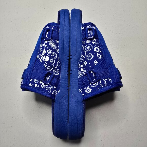DRACO Slides Mens Shoes Size 10.5, 11, 11.5 Blue Sandals Bandana + Bag NEW main image 8